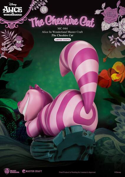 Alice au pays des merveilles statuette Master Craft The Cheshire Cat Beast Kingdom