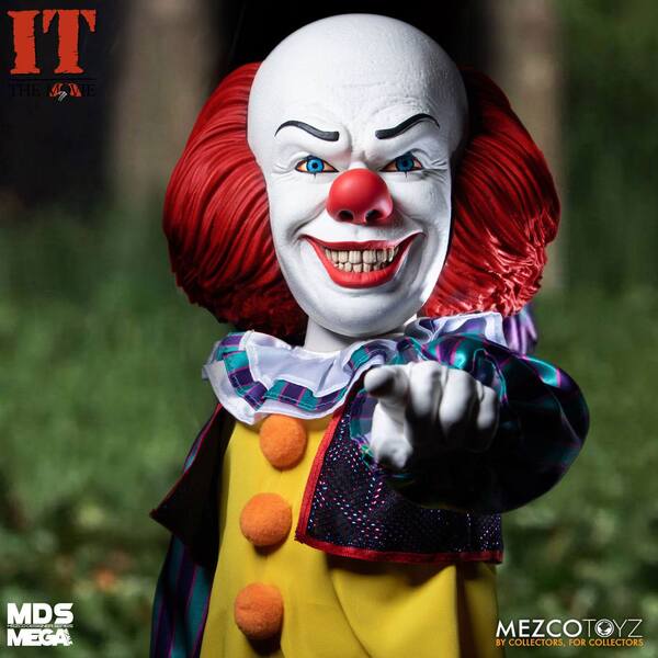 « Il » est revenu 1990 figurine MDS Deluxe Pennywise 38 cm MEZCO TOYS