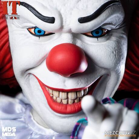 « Il » est revenu 1990 figurine MDS Deluxe Pennywise 38 cm MEZCO TOYS