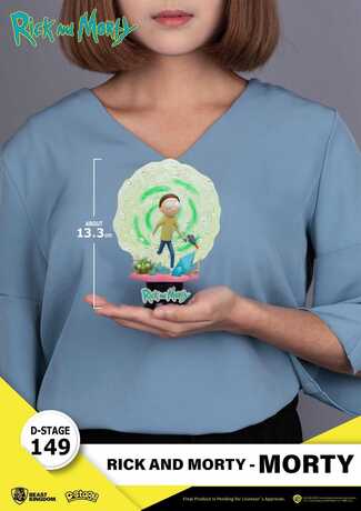Rick & Morty diorama PVC D-Stage Morty Beast Kingdom