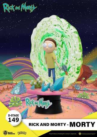 Rick & Morty diorama PVC D-Stage Morty Beast Kingdom