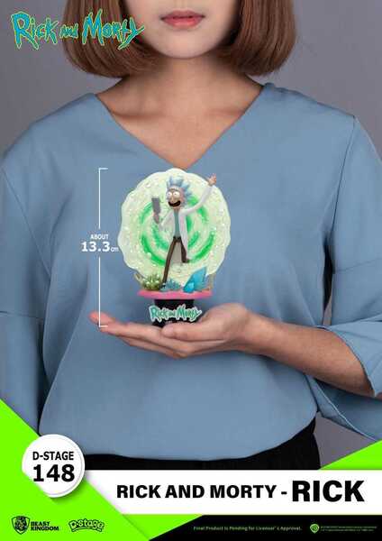 Rick & Morty diorama PVC D-Stage Rick  Beast Kingdom