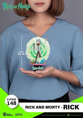 Rick & Morty diorama PVC D-Stage Rick  Beast Kingdom