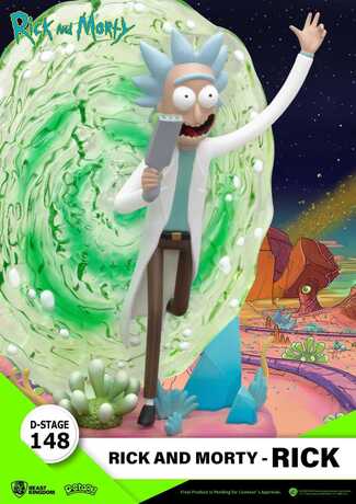 Rick & Morty diorama PVC D-Stage Rick  Beast Kingdom