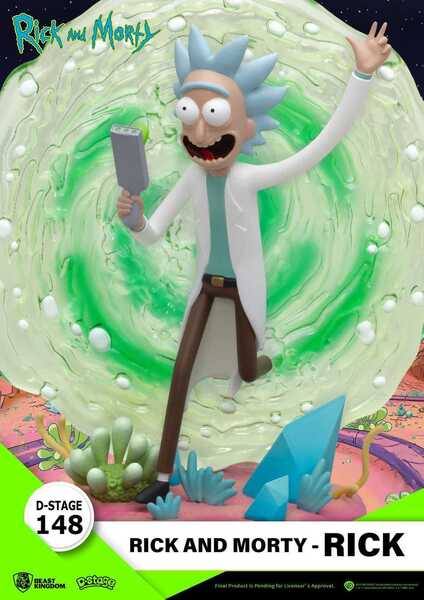 Rick & Morty diorama PVC D-Stage Rick  Beast Kingdom