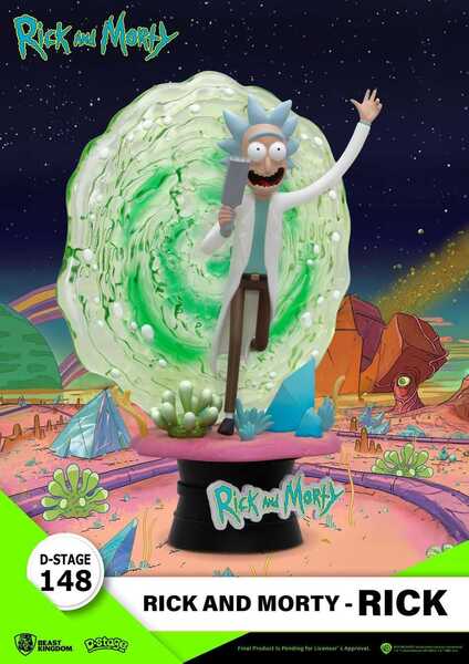 Rick & Morty diorama PVC D-Stage Rick  Beast Kingdom