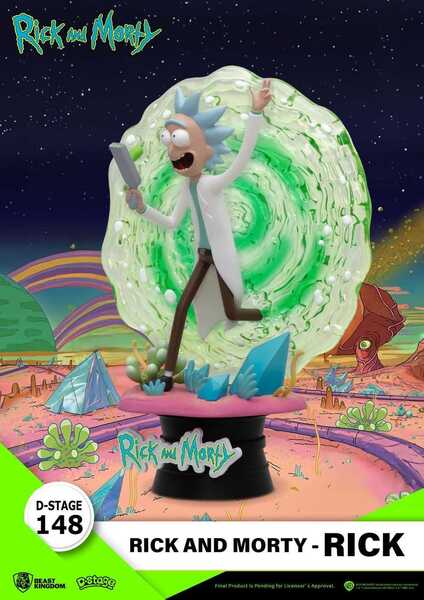 Rick & Morty diorama PVC D-Stage Rick  Beast Kingdom