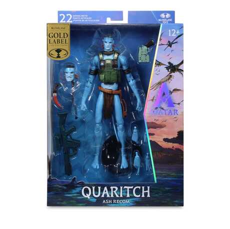 Avatar: Fire and Ash figurine Quaritch (Ash Recom) (Gold Label) McFarlane Toys