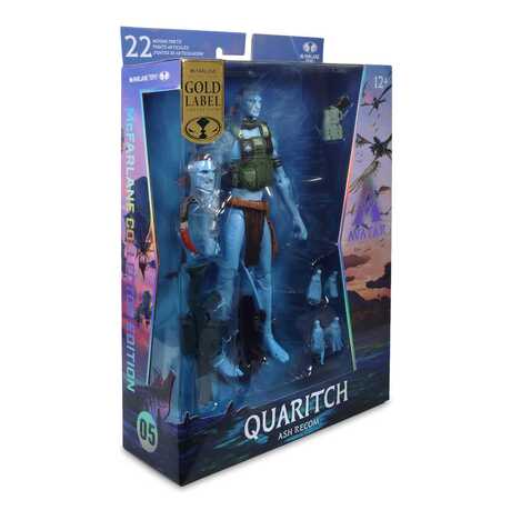 Avatar: Fire and Ash figurine Quaritch (Ash Recom) (Gold Label) McFarlane Toys