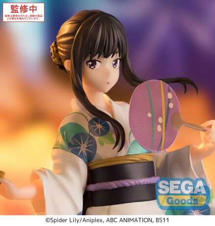 Lycoris Recoil statuette Luminasta PVC Takina Inoue Festival in Yukata Sega Prize