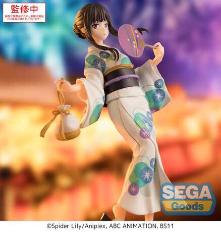 Lycoris Recoil statuette Luminasta PVC Takina Inoue Festival in Yukata Sega Prize