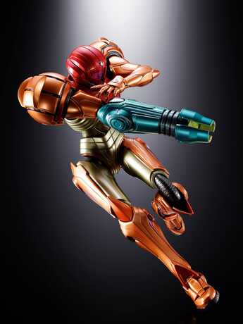 Metroid Prime 4: Beyond figurine Diecast Chogokin Samus Aran LED Bandai