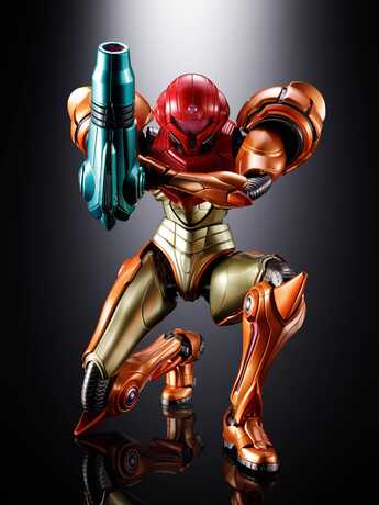 Metroid Prime 4: Beyond figurine Diecast Chogokin Samus Aran LED Bandai