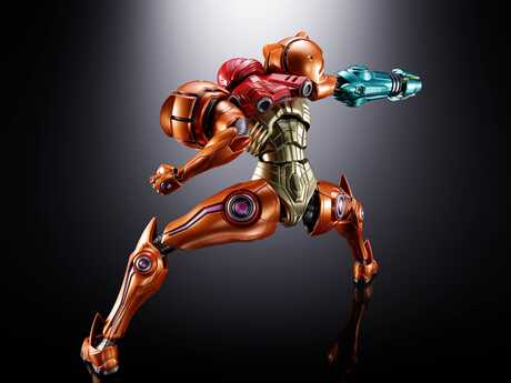 Metroid Prime 4: Beyond figurine Diecast Chogokin Samus Aran LED Bandai