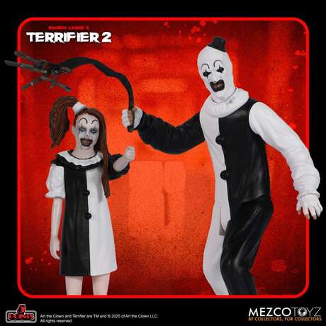Terrifier figurines 5 Points af set Mezco Toys