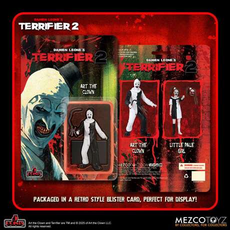 Terrifier figurines 5 Points af set Mezco Toys