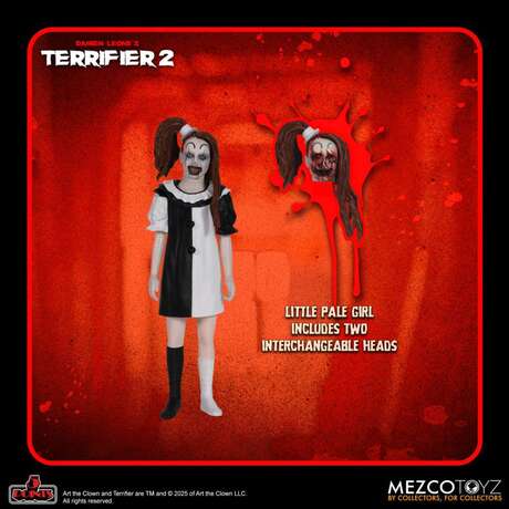 Terrifier figurines 5 Points af set Mezco Toys