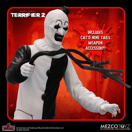 Terrifier figurines 5 Points af set Mezco Toys
