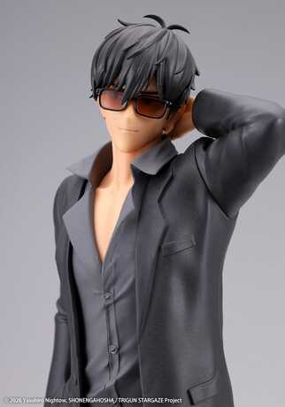 Trigun Stampede statuette PVC Oshi Works 1/8 Nicholas D. Wolfwood  Kotobukiya