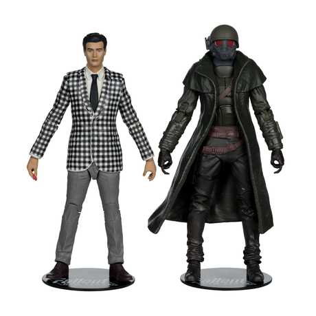 Fallout: New Vegas pack 2 statuettes Riot Ranger Armor & Benny Survivor McFarlane Toys