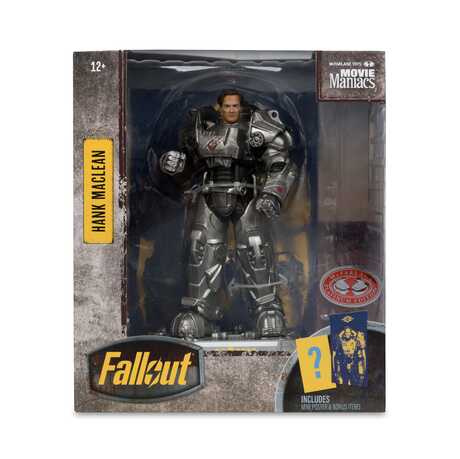 Fallout figurine Movie Maniacs Hank Maclean (Season 2) (Red Platinum Edition)  McFarlane Toys