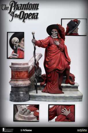 Lon Chaney the phantom of the opera 1/6 statue Infinite Statue