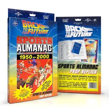 Retour vers le futur almanac Réplique 1/1 Doctor Collector