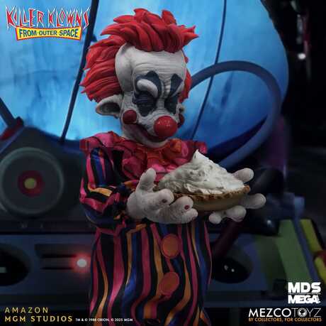 Les Clowns tueurs venus d'ailleurs poupée MDS Mega Scale Rudy 38cm Mezco
