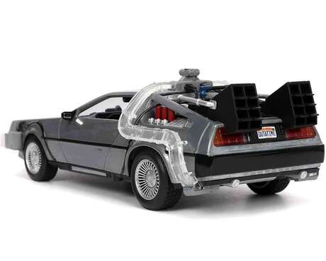 Retour vers le Futur Véhicule 1/24 Time Machine Model 1 DeLorean DMC-12 with lights JADA