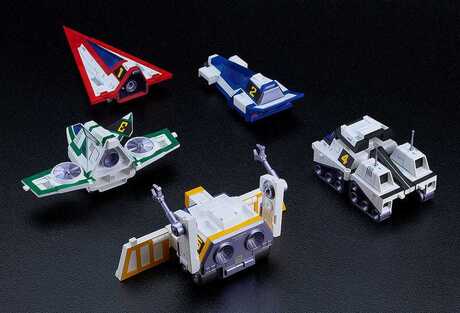 La bataille des planetes Gatchaman Fighter figurine Moderoid Plastic Model Kit Gatcha Spartan 33 cm Good Smile Company