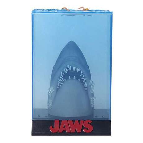 Jaws Les Dents de la mer 3d movie poster 50th anniversary light up figure SD TOYS
