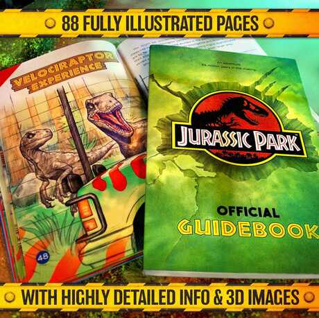 Jurassic Park coffret cadeau The Lost Memories Kit Doctor Collector