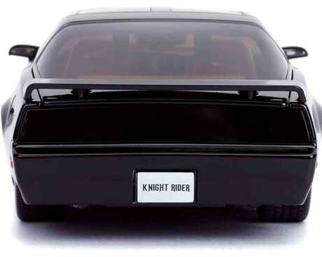 Knight Rider Véhicule 1/24 k.i.t.t. 1982 pontiac firebird trans am KITT die-cast model with lights JADA
