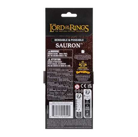 LOTR Le Seigneur des Anneaux figurine flexible Bendyfigs Sauron 19 cm Noble Collection