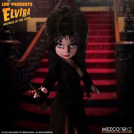 Elvira Mistress Of The Dark Living Dead Dolls poupée LDD Elvira Mezco