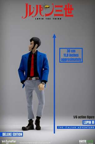 Lupin the 3rd the italian adventure lupin 1/6 action figure deluxe edition Infinite Statue