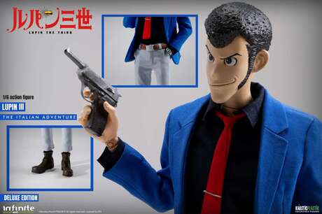 Lupin the 3rd the italian adventure lupin 1/6 action figure deluxe edition Infinite Statue