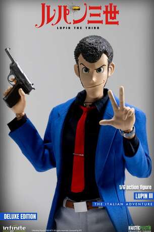 Lupin the 3rd the italian adventure lupin 1/6 action figure deluxe edition Infinite Statue