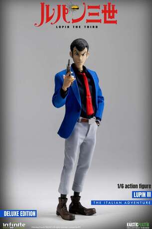 Lupin the 3rd the italian adventure lupin 1/6 action figure deluxe edition Infinite Statue