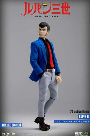 Lupin the 3rd the italian adventure lupin 1/6 action figure deluxe edition Infinite Statue