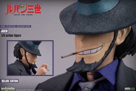 Lupin the 3rd the italian adventure daisuke jigen 1/6 action figure deluxe edition Infinite Statue