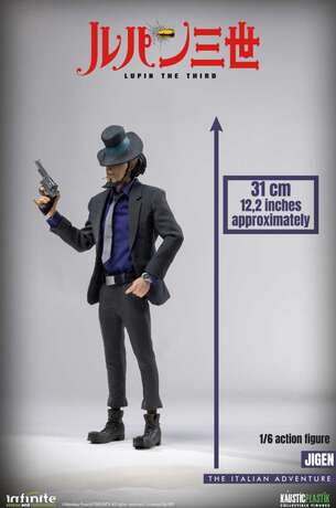 Lupin the 3rd the italian adventure daisuke jigen 1/6 action figure standard edition Infinite Statue
