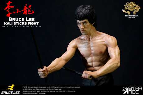 Opération Dragon My Favourite Movie statuette 1/6 Bruce Lee Kali Sticks Fight Deluxe Basement Version Star Ace Toys