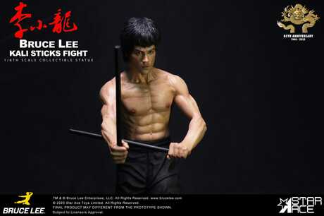 Opération Dragon My Favourite Movie statuette 1/6 Bruce Lee Kali Sticks Fight Deluxe Basement Version Star Ace Toys
