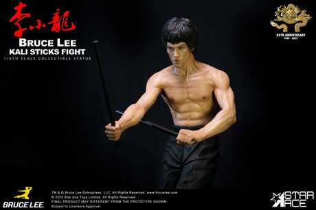 Opération Dragon My Favourite Movie statuette 1/6 Bruce Lee Kali Sticks Fight Deluxe Basement Version Star Ace Toys
