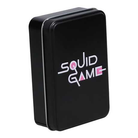 Squid Game jeu de cartes à jouer boite en Metal PALADONE