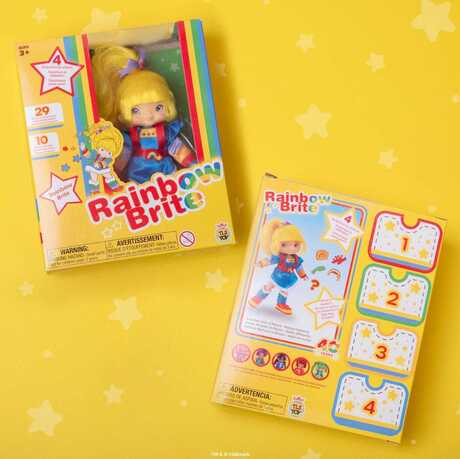 Rainbow brite Blondine au pays de l'arc-en-ciel poupée Fashion Doll The Loyal Subjects