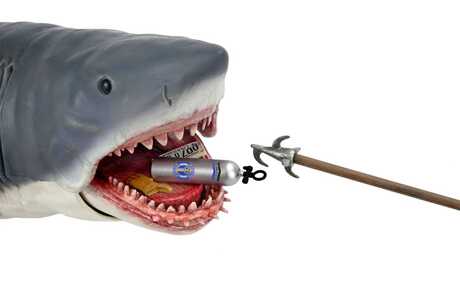 JAWS Les Dents de la mer figurine 12" Head to Tail The Game of Jaws 50th Anniversary NECA