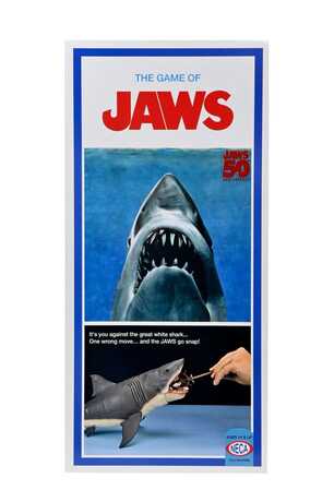 JAWS Les Dents de la mer figurine 12" Head to Tail The Game of Jaws 50th Anniversary NECA