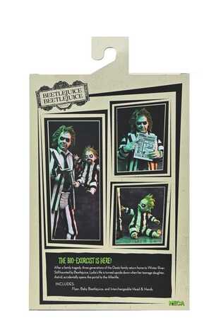 Beetlejuice Beetlejuice figurine 7 Scale Ultimate Striped Suit Beetlejuice NECA